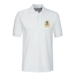 Bramham Primary School Embroidered Polo Shirt, White