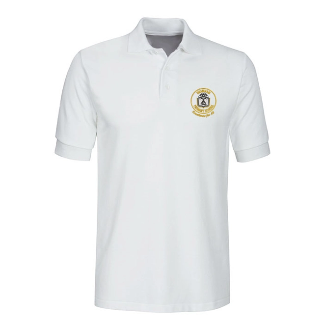 product Image for Bramham Primary School Embroidered Polo Shirt, White