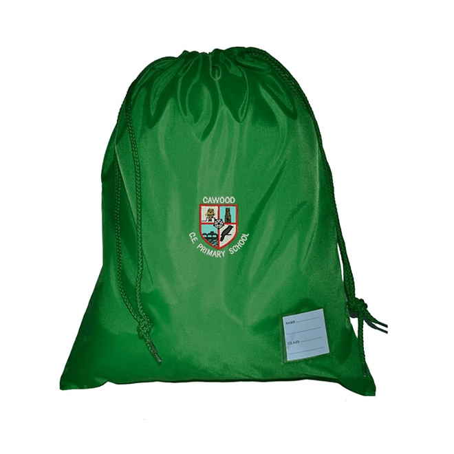 product Image for Cawood Primary School Embroidered Drawstring PE bag