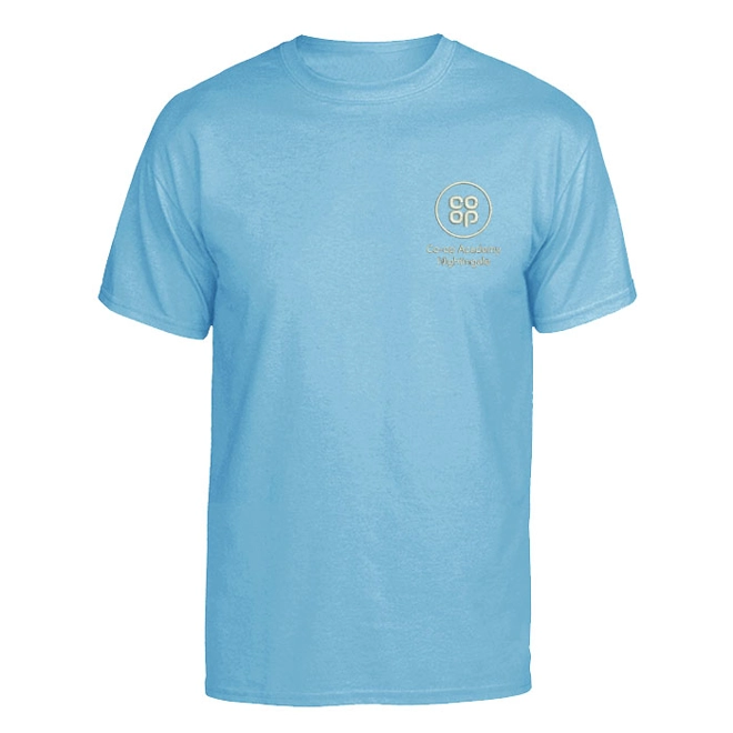 product Image for Co-op Academy Nightingale Embroidered T-shirt, Sky blue