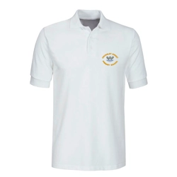 Crossley Street Primary School Embroidered Polo Shirt, White