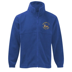 Darrington Primary School Embroidered Fleece, Royal blue