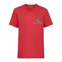Highburton First Academy PE T-shirt, House colours