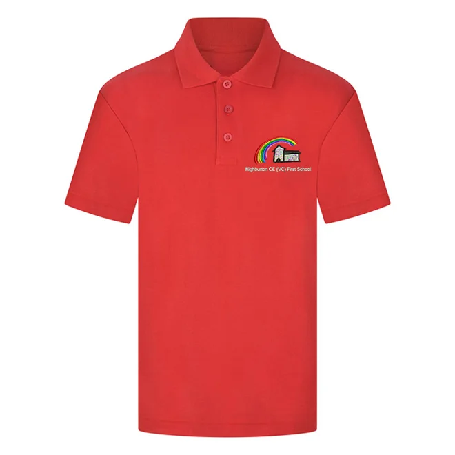 Additional Image for Highburton First Academy Embroidered Polo Shirt