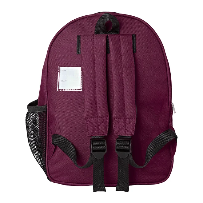 Additional Image for Primrose Lane Primary School Embroidered Infant Backpack, Maroon