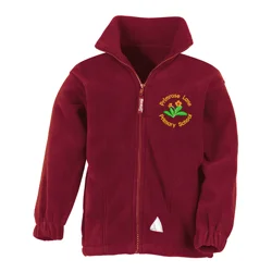Primrose Lane Primary School Embroidered Fleece, Maroon