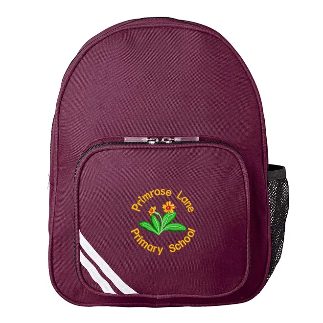 product Image for Primrose Lane Primary School Embroidered Infant Backpack, Maroon