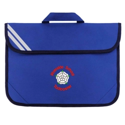Riverside School & Nursery Book Bag, Royal blue