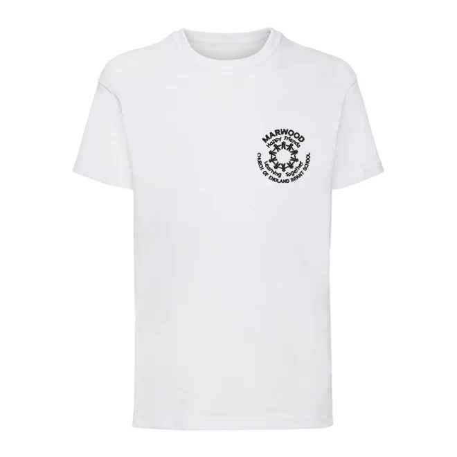 product Image for Marwood Infant School Embroidered PE T-shirt