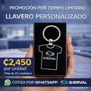 Set 25 Llaveros en Forma de Camisa Personalizados - ₡2,450 cada uno (mas de 25 unidades)