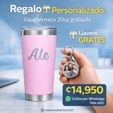 Vaso Térmico 20oz Rosado Pastel – Nomb..