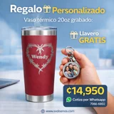 Vaso Térmico 20oz Vino – Nombre Person..