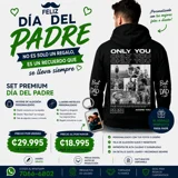 Set Día del Padre – Hoodie + Llavero P..