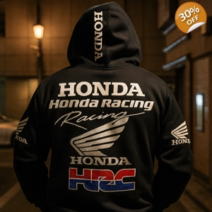 Hoodie Honda Racing Personalizada