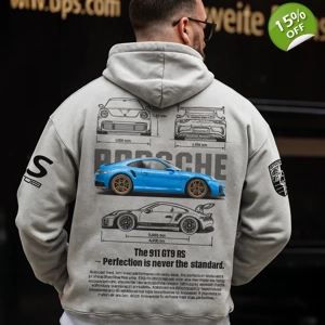 Hoodie Porsche 911 GT3 RS – Edición Premium Personalizada