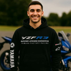 Hoodie Yamaha R3 – Premium Personalizada