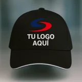 Gorra de Algodón Negra – Personalizada..