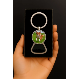 Llavero Circular Abre Botellas Personalizado