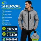 Chaqueta Reflectiva Impermeable Premium
