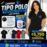 Camisa Polo Logo Impreso Personalizado..