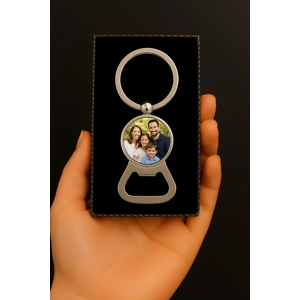 Llavero Circular Abre Botellas Personalizado