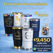 Set 12 Vasos Térmicos 30oz -   Personalizado Grabado Láser