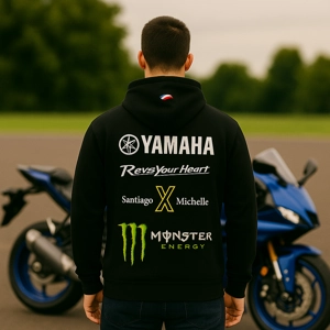 Hoodie Yamaha – Personalizada Estilo Racing