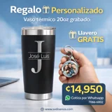 Vaso Térmico 20oz Negro– Nombre Person.. Vaso Térmico 20oz Negro– Nombre Person..