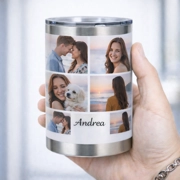 Vaso Termico 10oz Blanco - Diseño Impreso