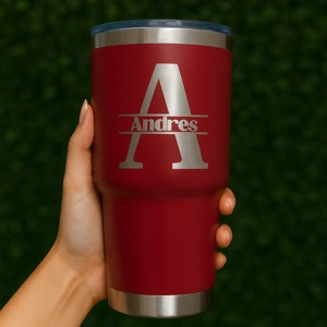Vaso Térmico 30oz – Nombre Personalizado Grabado Láser