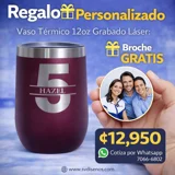 Vaso Térmico 12oz Vino  – Estilo Hueve..