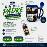 Set Día del Padre Personalizado - Taza..