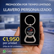 Set 50 Llaveros Abre Botellas Personalizados - ₡1,950 cada uno (ma cas de 50 unidades)