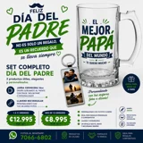 Set Día del Padre Personalizado - Jarr..