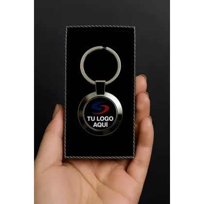 Llavero Circular Personalizado - ₡3950 c/u (12 unidades)