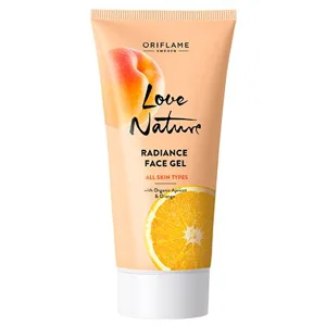 Gel de Rosto Radiance com Alperce e Laranja Biologicos Love Nature L