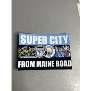 30 x super city 8x5 cm stickers