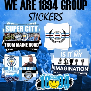 30x 1894 group stickers [mixed pack]