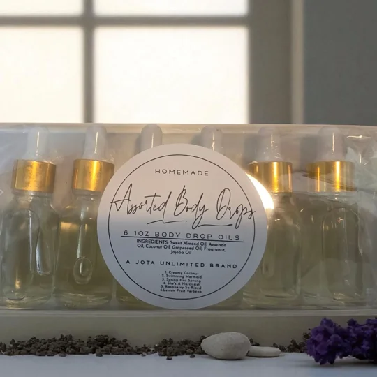 Sample Body Oil Package