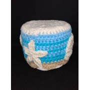 Ocean Waves Toilet Paper Cover: Beach Bathroom Decor