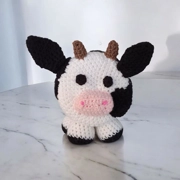 Cow Toilet Paper Cover: Handmade Farmhouse Bathroom Decor