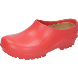 Nora Damen Clogs - rot