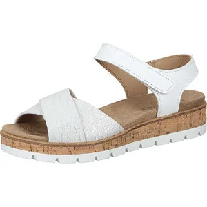 Comfortabel Sandaletten - weiß (3)