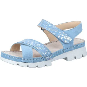 Comfortabel Sandaletten - hellblau (55)