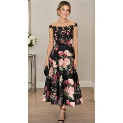 Elegant Floral  Dress