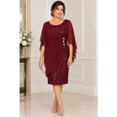 Sequin Bodycon Evening Dress