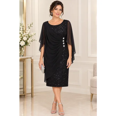 Sequin Bodycon Evening Dress