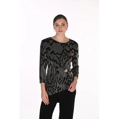 Chic Animal-print Pullover