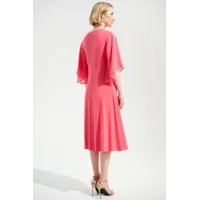 Silky Knit Fit and Flare Dress