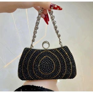 Black Evening Clutch Bag